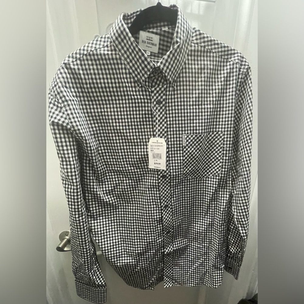 Ben Sherman Long Sleeve Dress Shirt XL